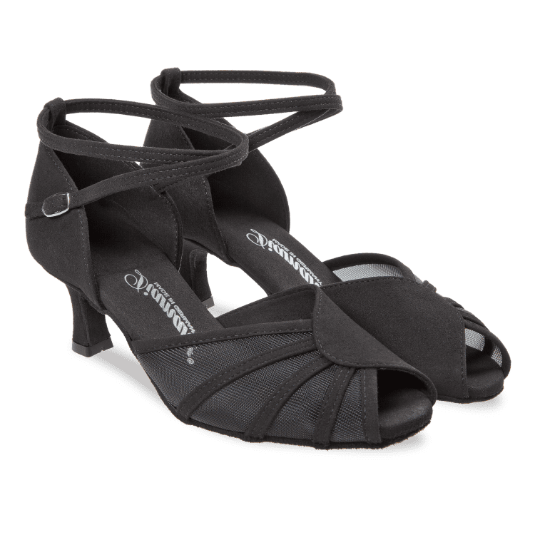 Laad het plaatje in de Viewer, 020-077-040 Zwart Synthetisch Nubuck/Mesh 5 cm