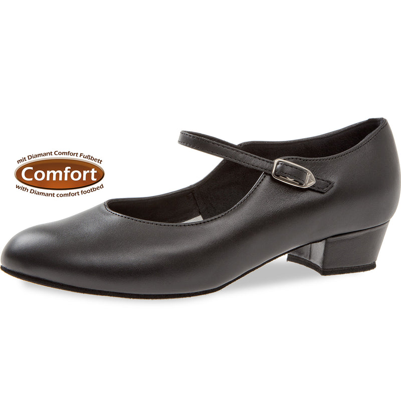 Laad het plaatje in de Viewer, 050-029-034 Comfort Zwart Leer 2.8 cm