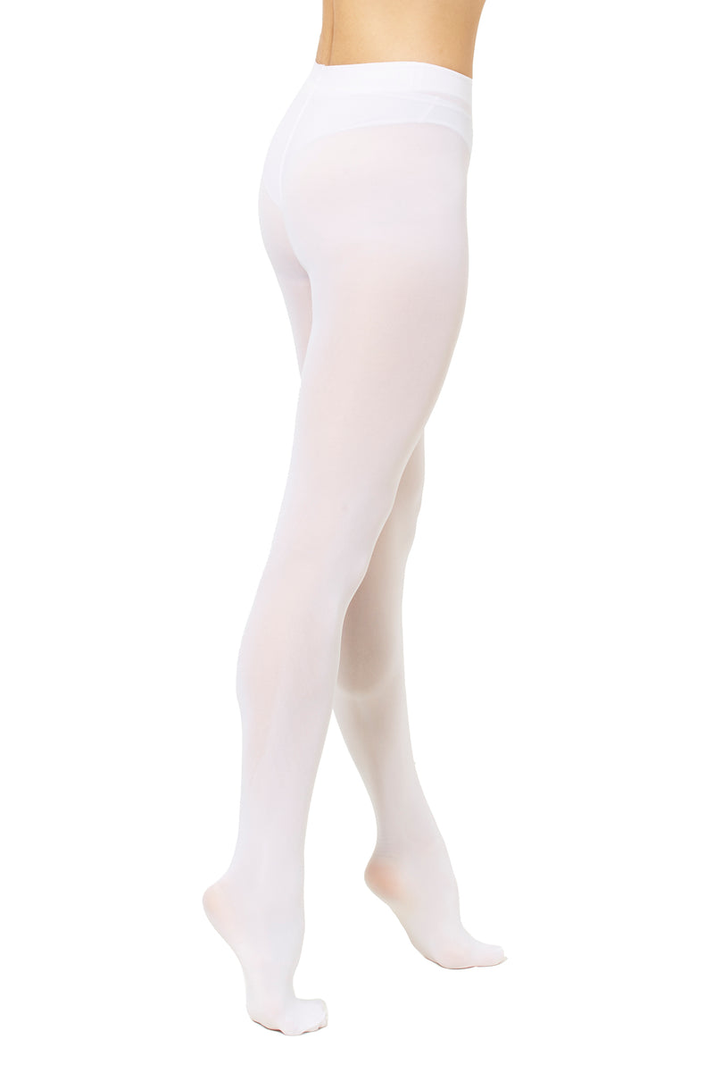 Laad het plaatje in de Viewer, 0872 Micro Balletpanty met Voet Wit