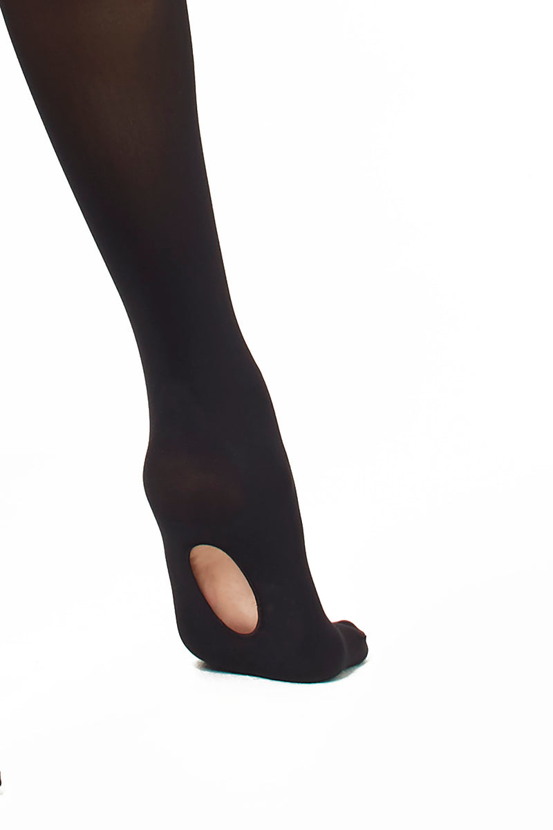 Laad het plaatje in de Viewer, 0883 Convertible Balletpanty Zwart