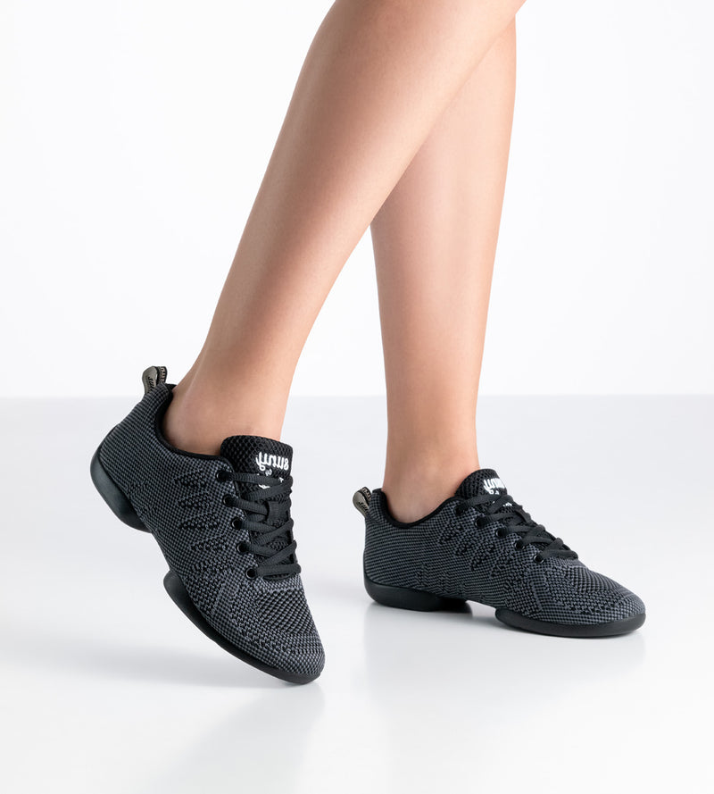 Laad het plaatje in de Viewer, Suny 150 Pureflex Dames Grijs / Zwart Knit