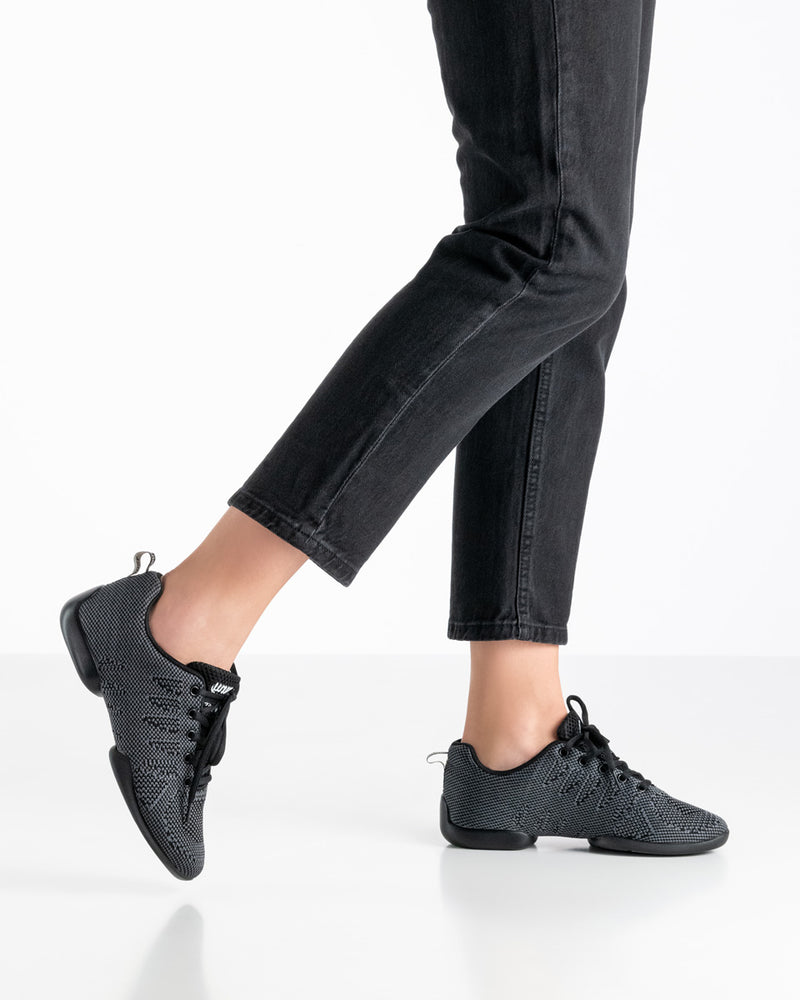 Laad het plaatje in de Viewer, Suny 150 Pureflex Dames Grijs / Zwart Knit