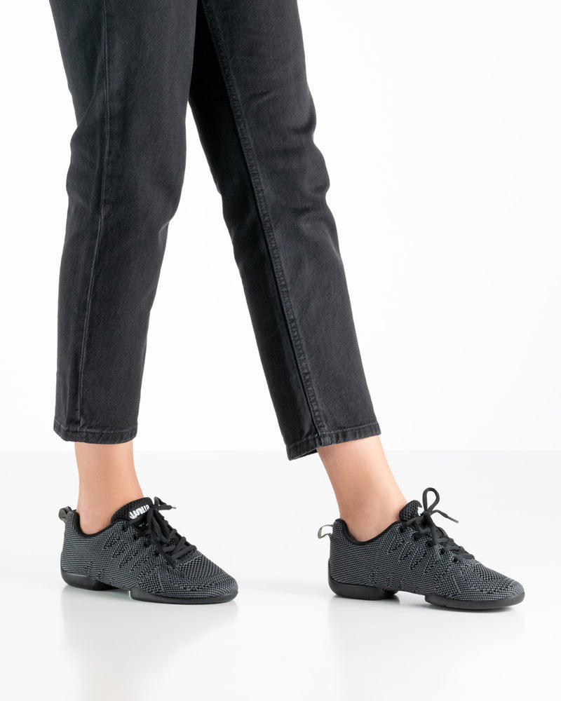Laad het plaatje in de Viewer, Suny 150 Pureflex Dames Grijs / Zwart Knit
