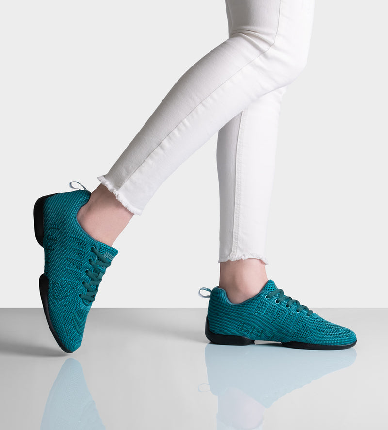 Laad het plaatje in de Viewer, Suny 175 Pureflex Dames Petrol Blauw Knit