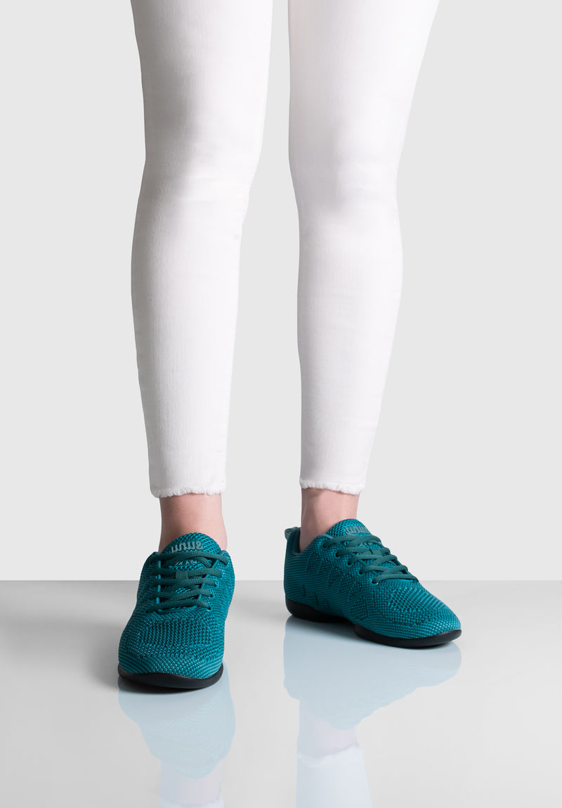 Laad het plaatje in de Viewer, Suny 175 Pureflex Dames Petrol Blauw Knit