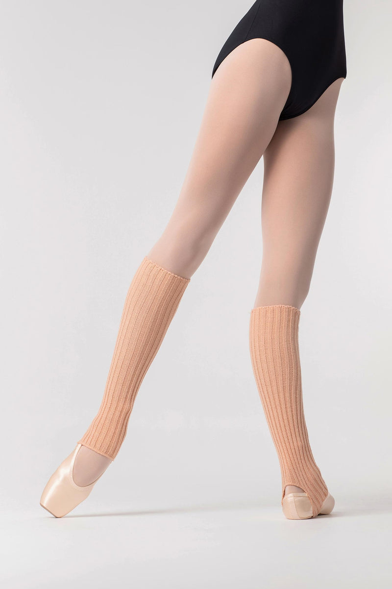 Laad het plaatje in de Viewer, 2010 Beenwarmers met Stirrup Zalm Roze (Ballet)