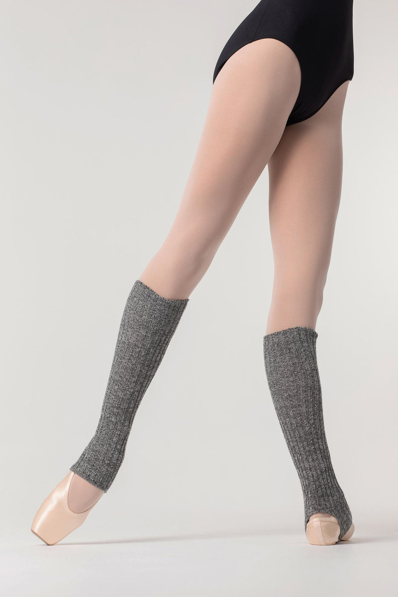Laad het plaatje in de Viewer, 2010 Beenwarmers met Stirrup Licht Grijs Gemêleerd (Gris T.)