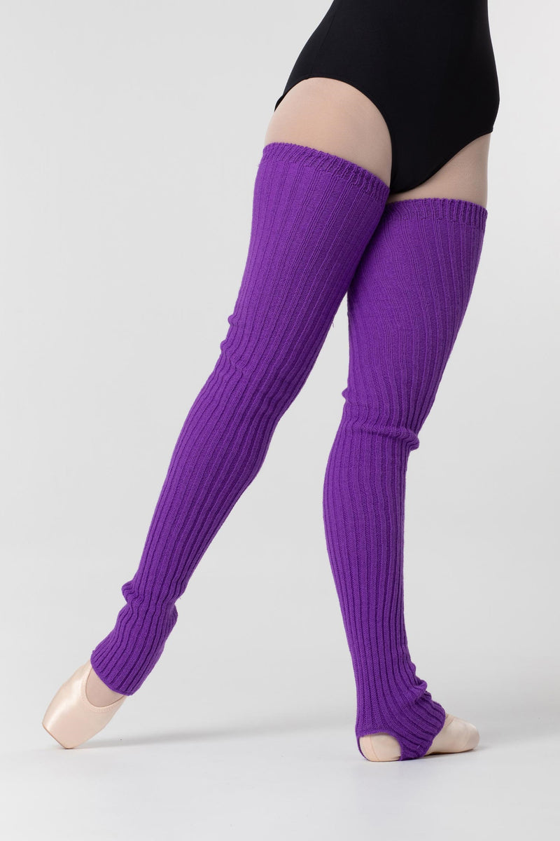 Laad het plaatje in de Viewer, 2020 Lange Beenwarmers met Stirrup Paars (Morado)