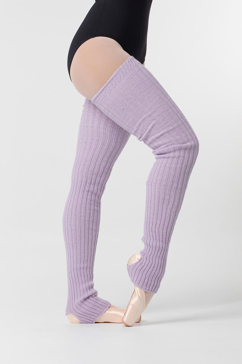 Laad het plaatje in de Viewer, 2020 Lange Beenwarmers met Stirrup Licht Paars (Lavanda)