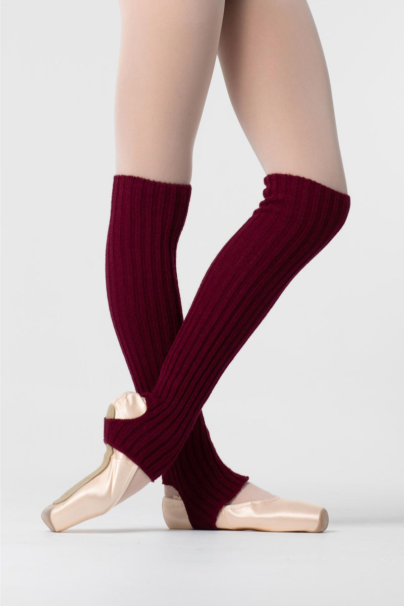 Laad het plaatje in de Viewer, 2500 Beenwarmers met Stirrup Bordeaux (Burdeos)