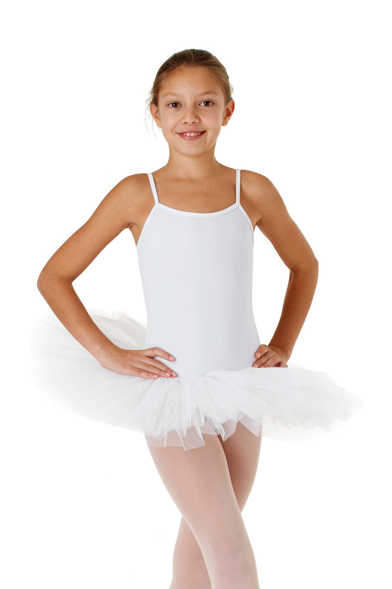 Laad het plaatje in de Viewer, 3152 Balletpakje Met 4 Laags Tutu Wit