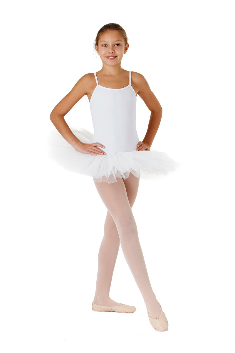 Laad het plaatje in de Viewer, 3425 Balletpakje Met 4 Laags Tutu Wit