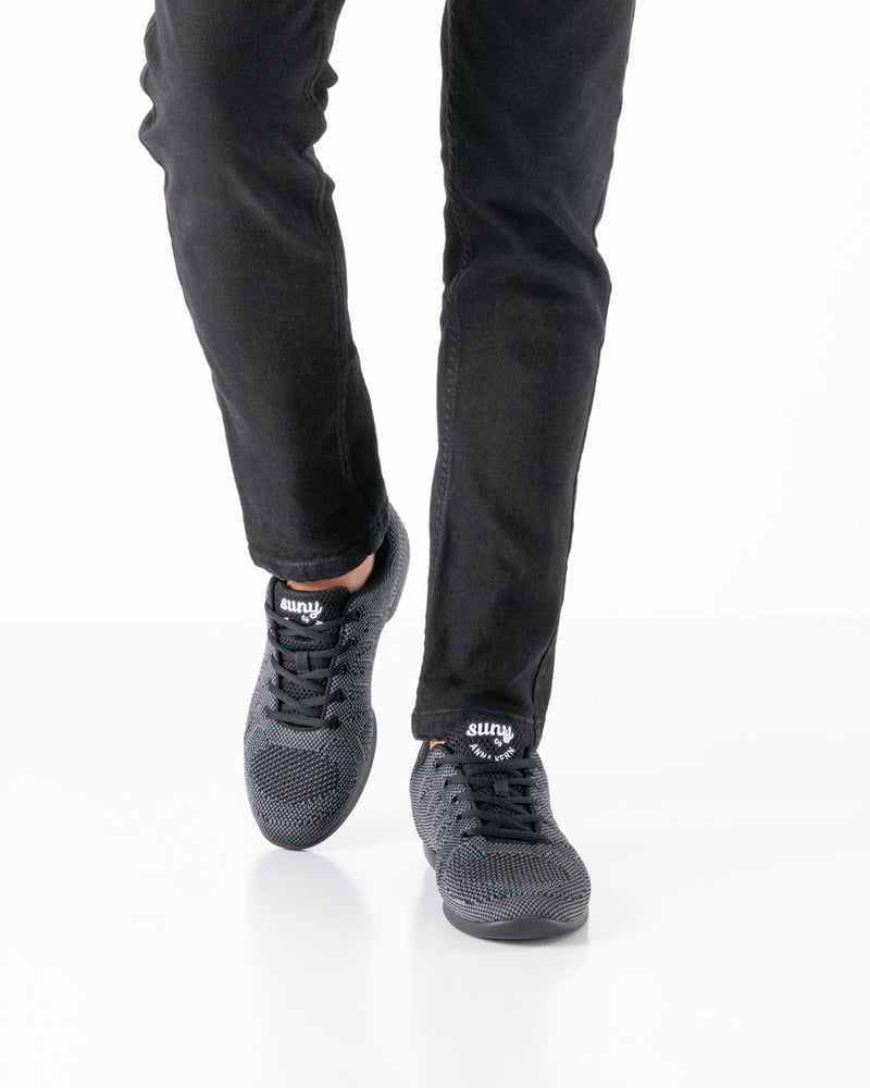 Laad het plaatje in de Viewer, Suny 4050 Pureflex Heren Grijs / Zwart Knit
