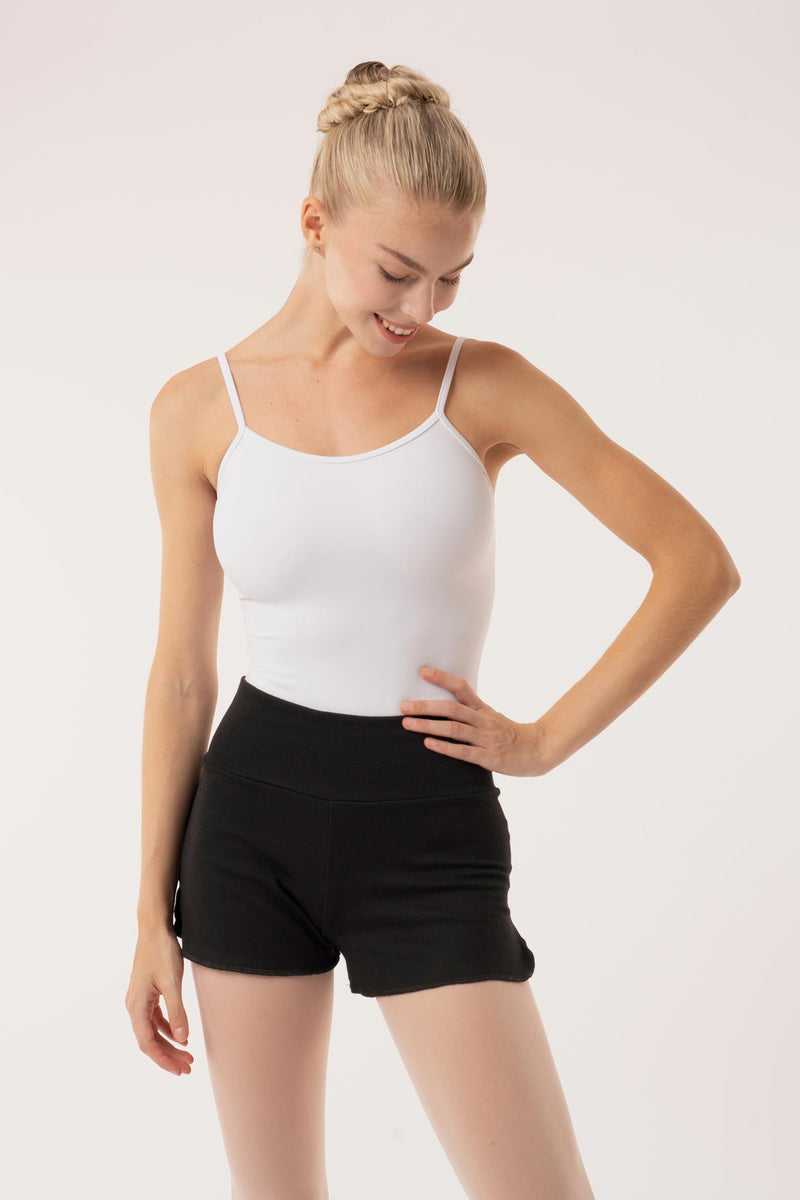 Laad het plaatje in de Viewer, 5188 Hoge Shorts met splitjes Zwart