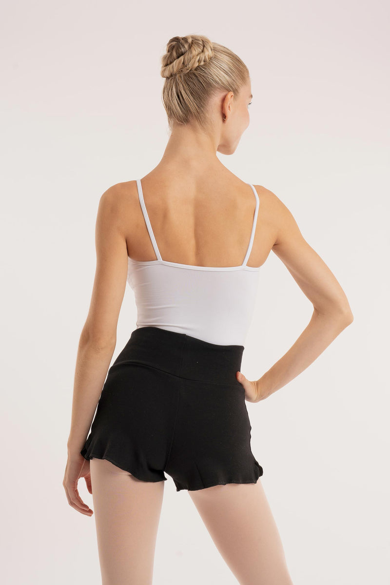 Laad het plaatje in de Viewer, 5188 Hoge Shorts met splitjes Zwart