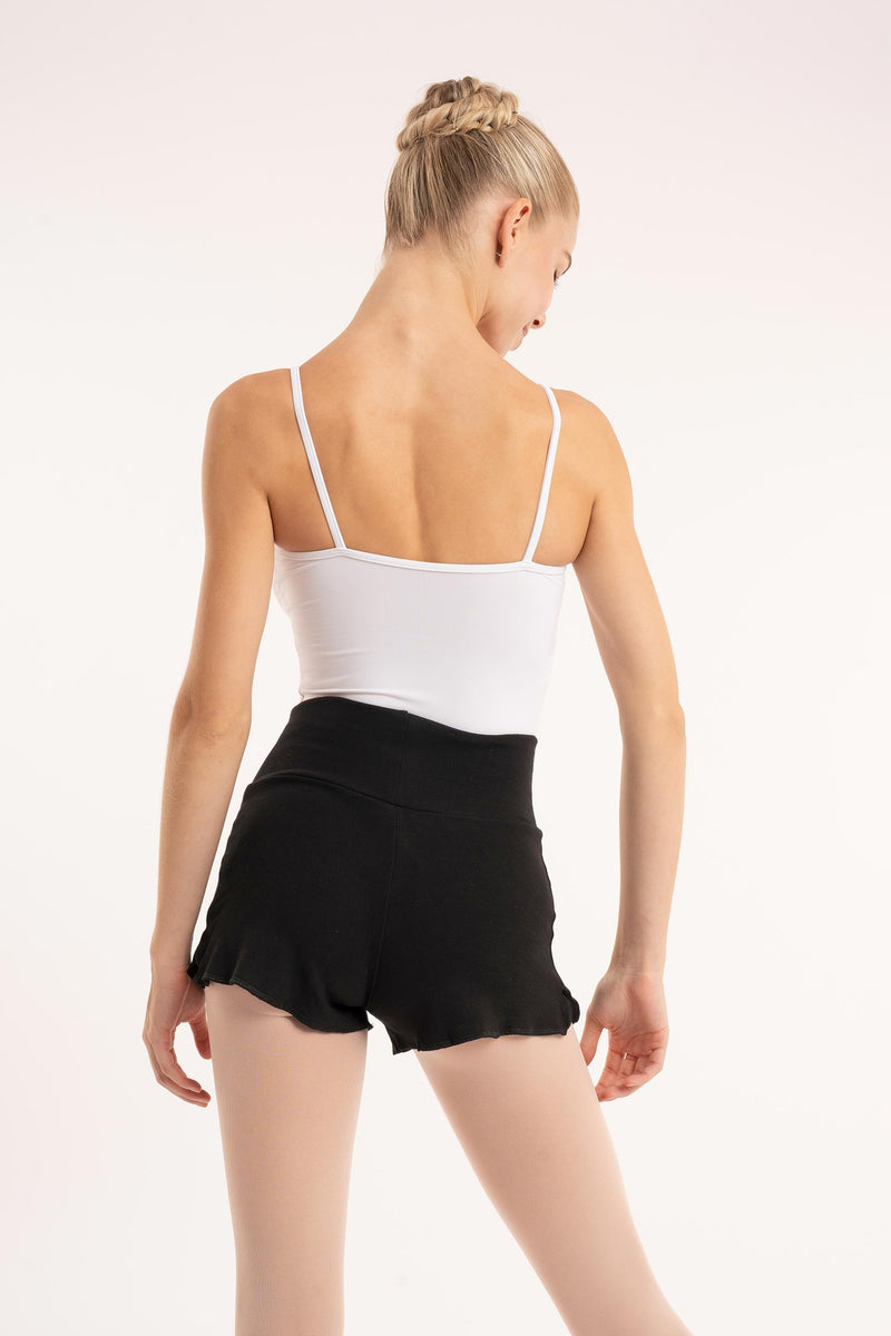 Laad het plaatje in de Viewer, 5188 Hoge Shorts met splitjes Zwart
