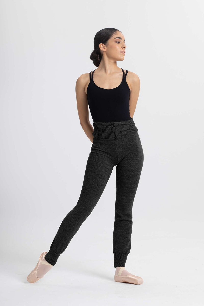 Laad het plaatje in de Viewer, 5210 Warm-Up Broek met Omslag Zwart