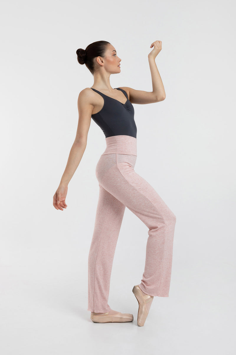 Laad het plaatje in de Viewer, 5214 Warm-Up Broek Wijd Model Roze (Rosa)