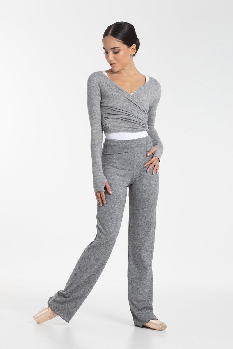 Laad het plaatje in de Viewer, 5214 Warm-Up Broek Wijd Model Grijs (Gris)