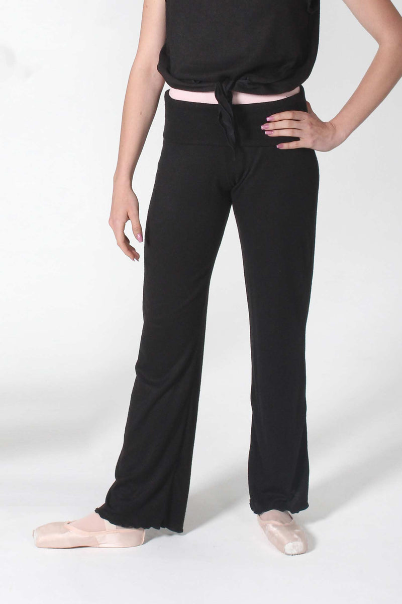 Laad het plaatje in de Viewer, 5214 Warm-Up Broek Wijd Model Zwart