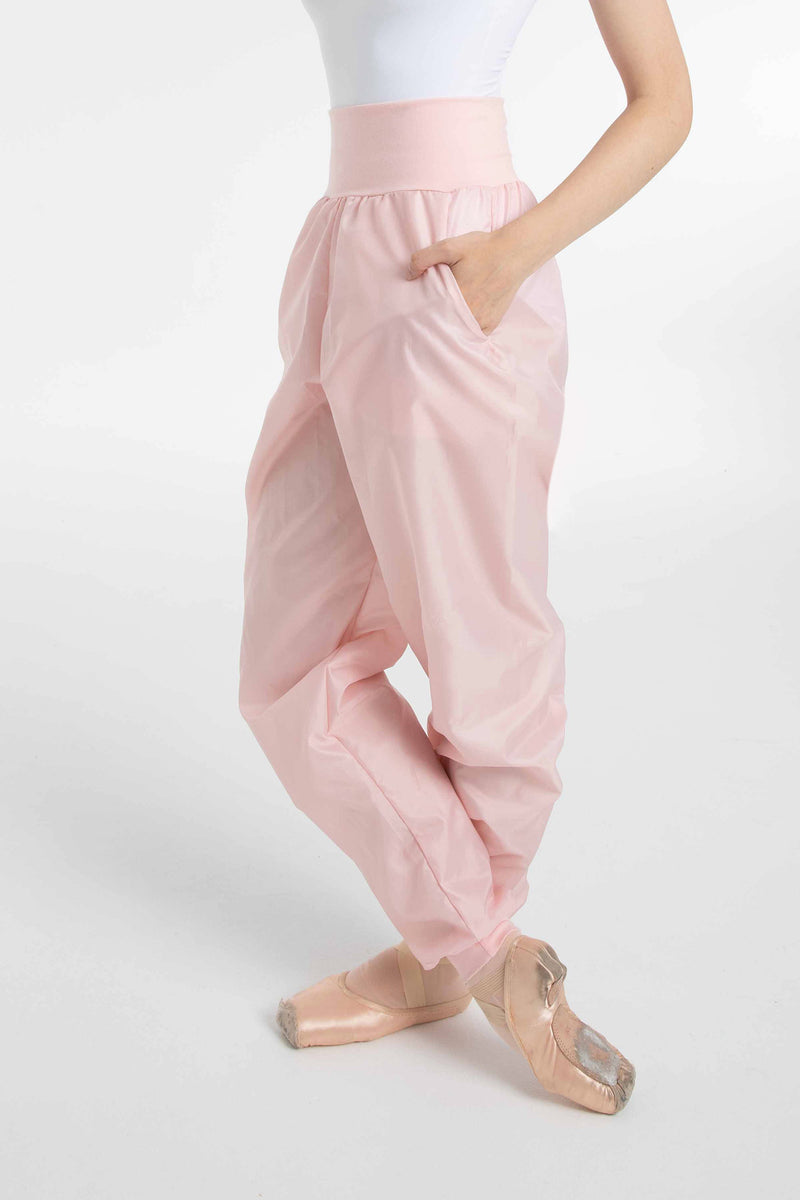 Laad het plaatje in de Viewer, 5297 Sweatpant met Brede Band Zalm Roze (Rosa Palo)