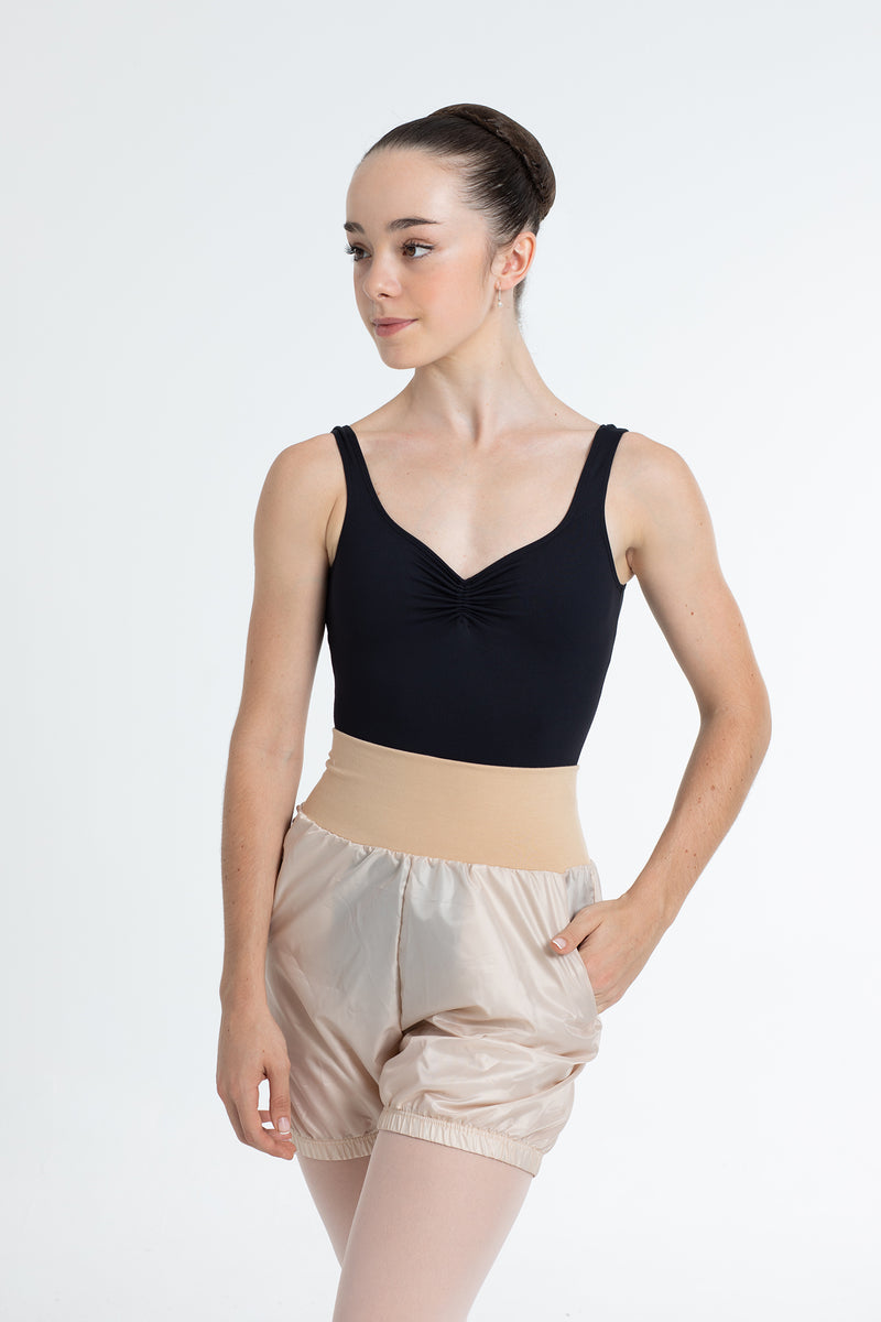 Laad het plaatje in de Viewer, 5298 Korte Sweatpant met Brede Band Beige (Beig)