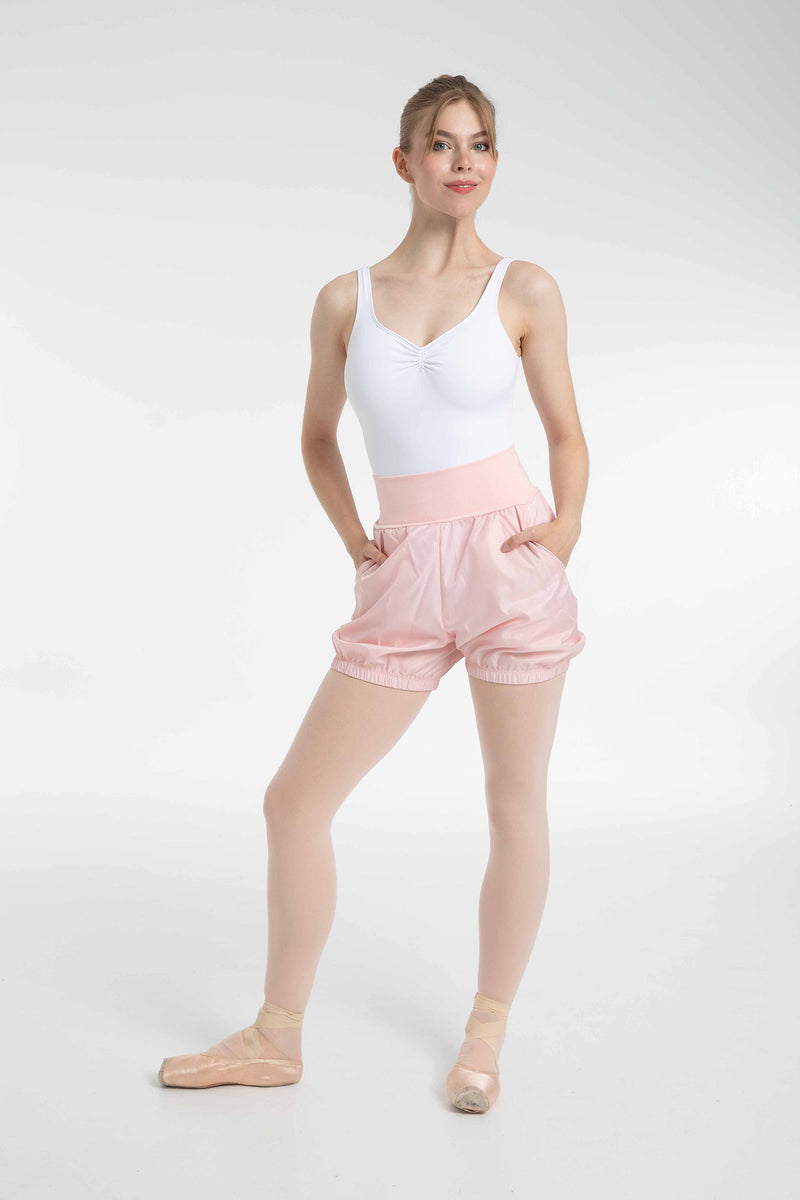 Laad het plaatje in de Viewer, 5298 Korte Sweatpant met Brede Band Roze (Rosa Palo)