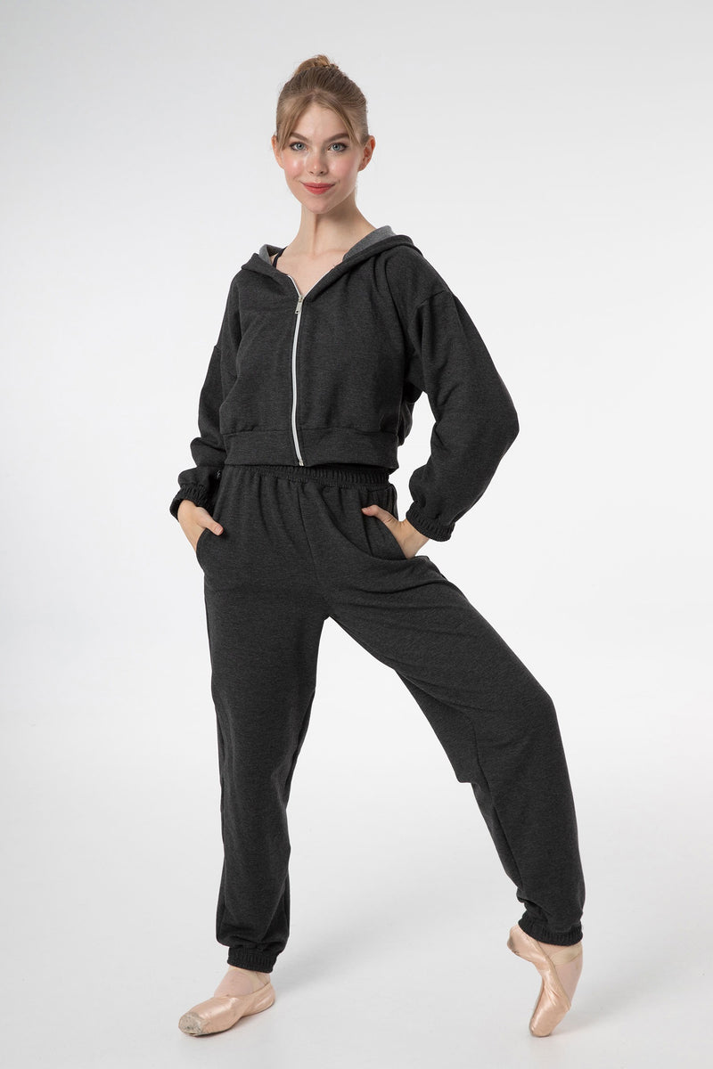Laad het plaatje in de Viewer, 5326 Fleece Joggingbroek Donker Grijs (Marengo)