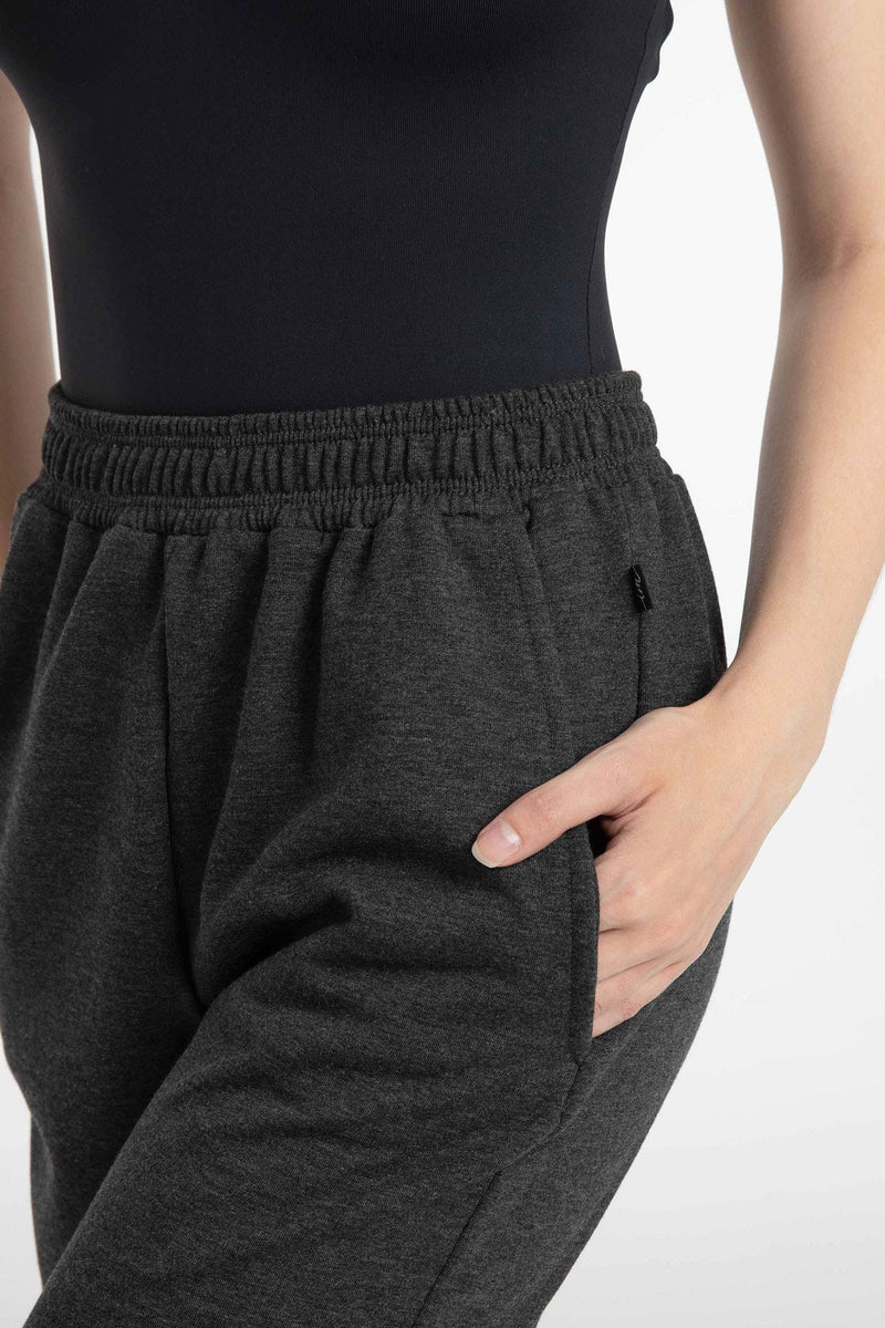 Laad het plaatje in de Viewer, 5326 Fleece Joggingbroek Donker Grijs (Marengo)