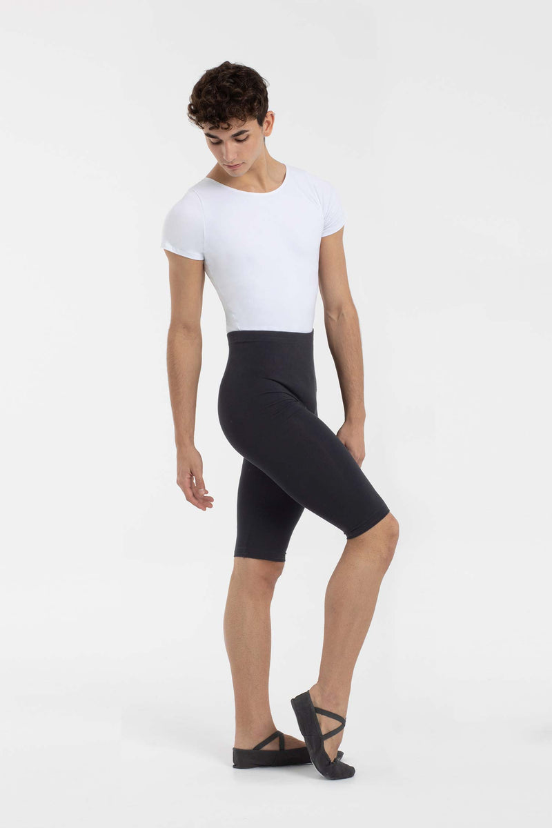 Laad het plaatje in de Viewer, 5526 Jongens/Heren Legging boven de knie Zwart