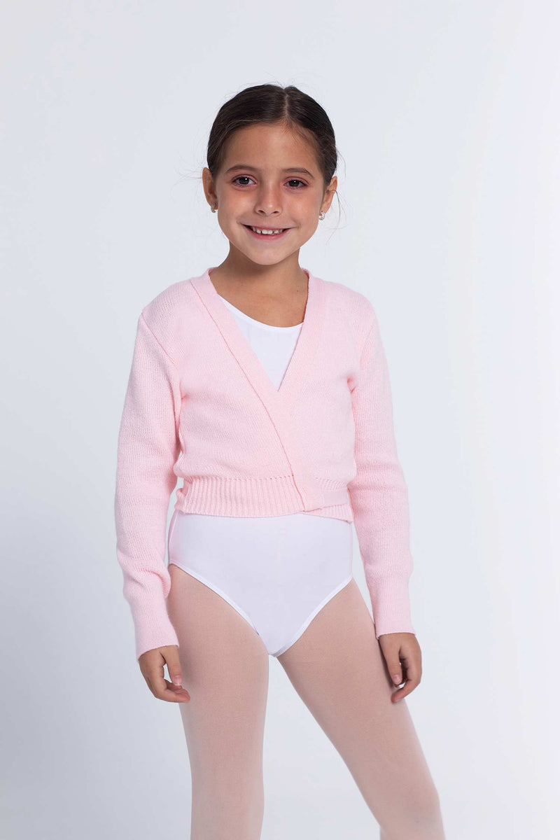 Laad het plaatje in de Viewer, 6000 Ballet Kinder Wikkelvestje Roze (Rosa)