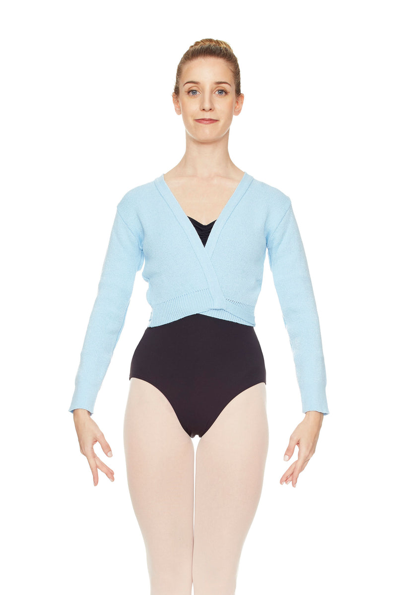 Laad het plaatje in de Viewer, 6000 Ballet Wikkelvestje Licht Blauw (Celeste)