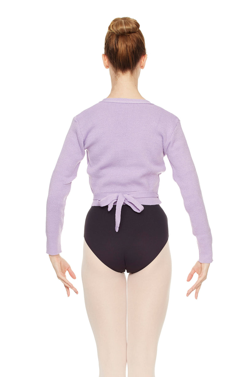 Laad het plaatje in de Viewer, 6000 Ballet Wikkelvestje Zacht Paars (Lila)
