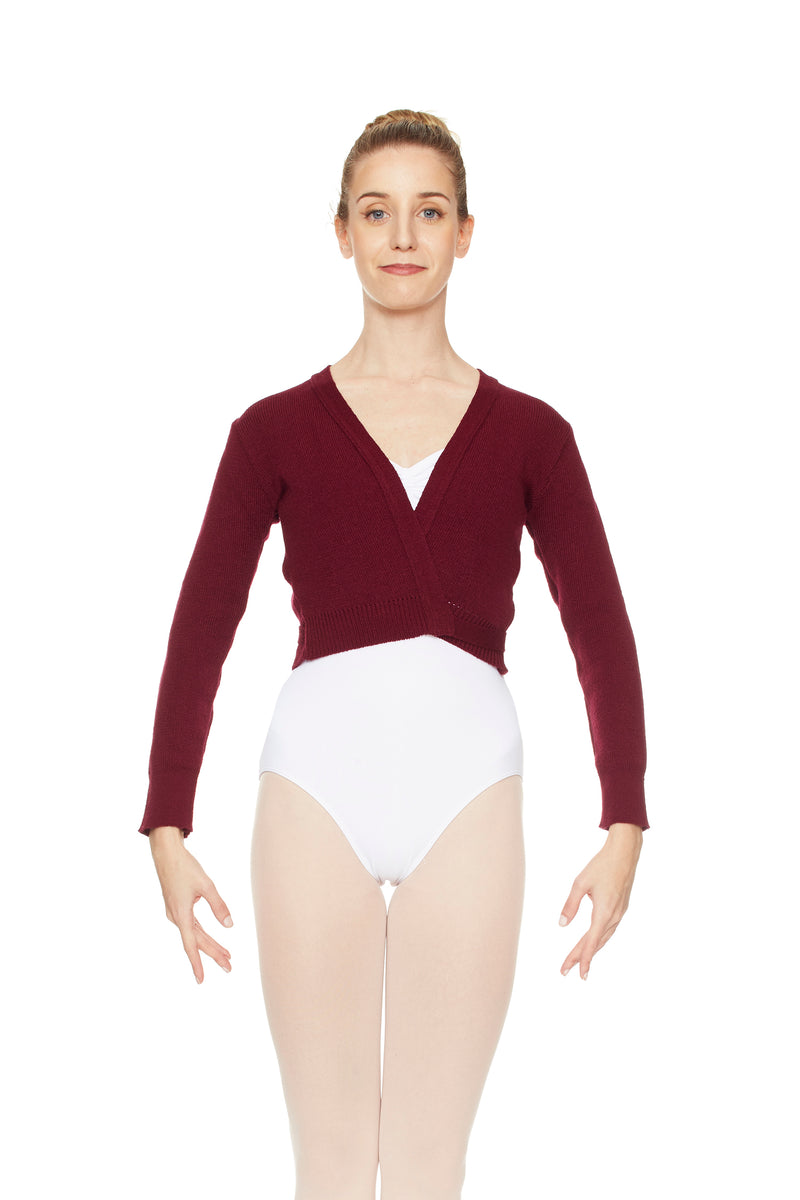 Laad het plaatje in de Viewer, 6000 Ballet Wikkelvestje Bordeaux (Burdeos)