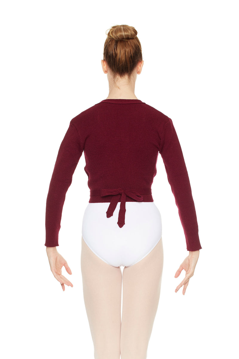 Laad het plaatje in de Viewer, 6000 Ballet Wikkelvestje Bordeaux (Burdeos)