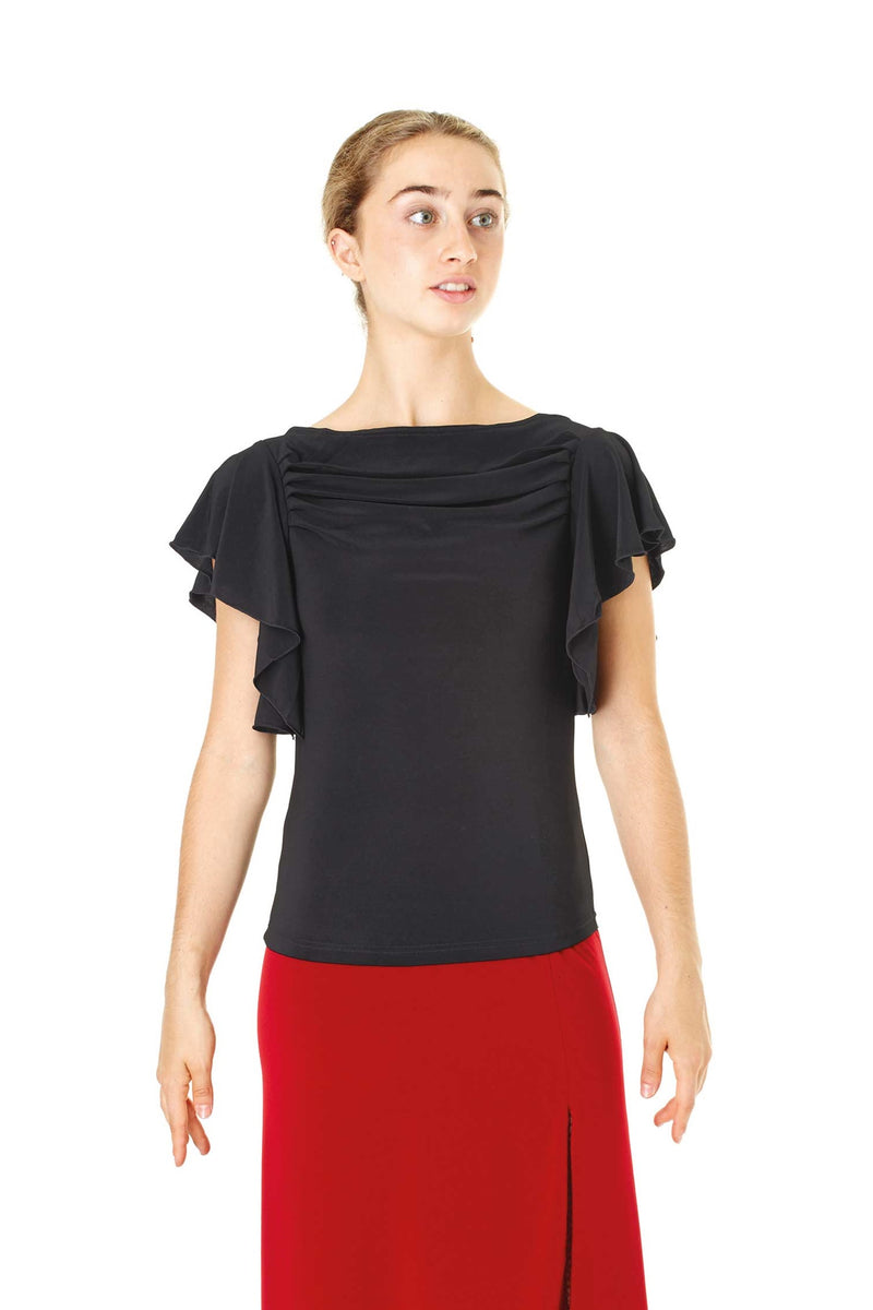 Laad het plaatje in de Viewer, 6236 Latin/Ballroom Top Zwart