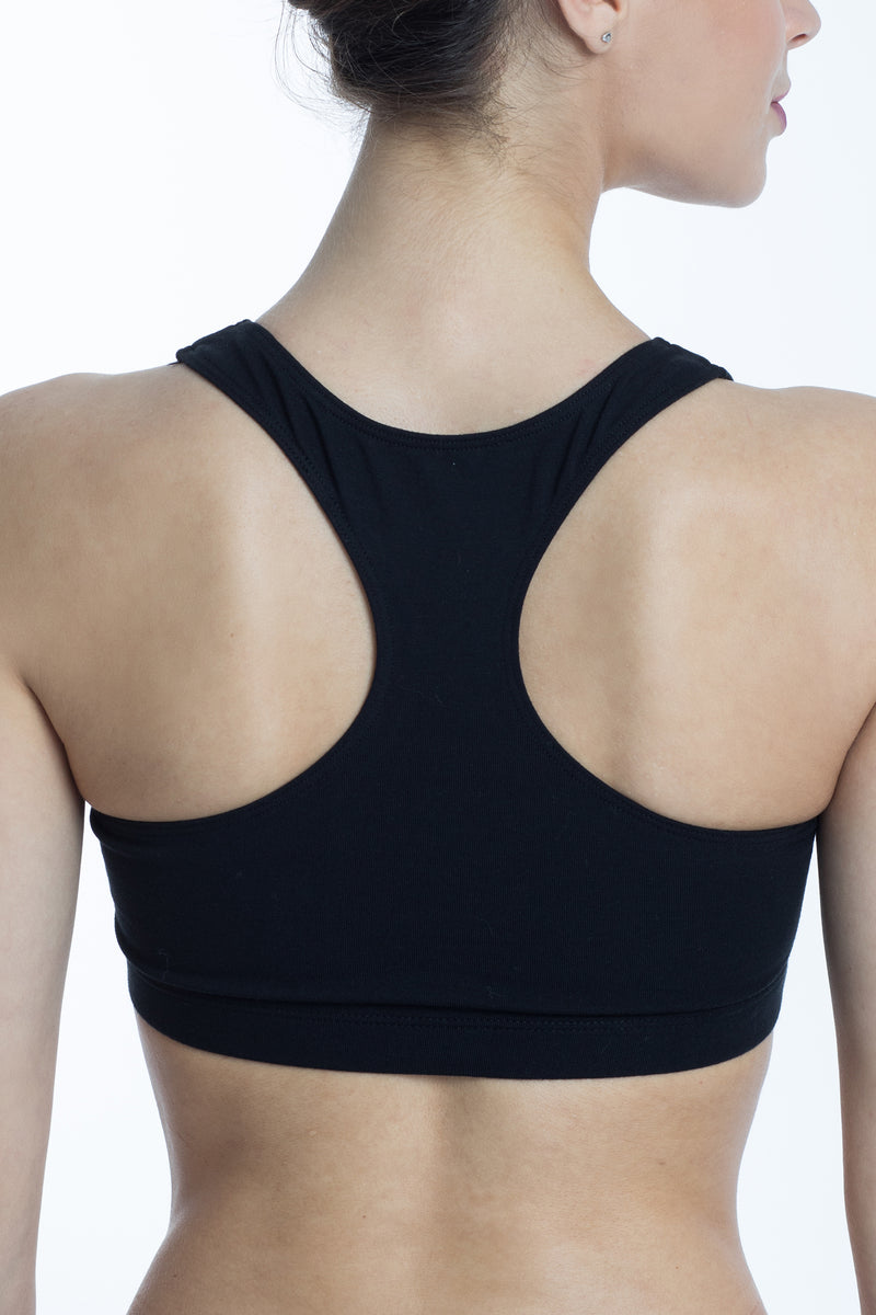 Laad het plaatje in de Viewer, 6535 Haltertop Kort Supplex® Zwart