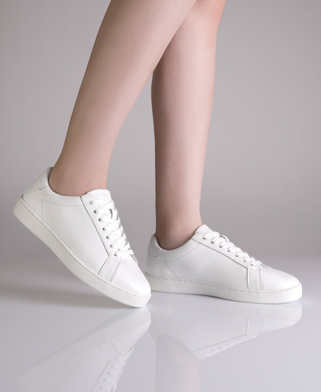 Laad het plaatje in de Viewer, Suny 7025 Sneaker Dames Nappa leer Wit