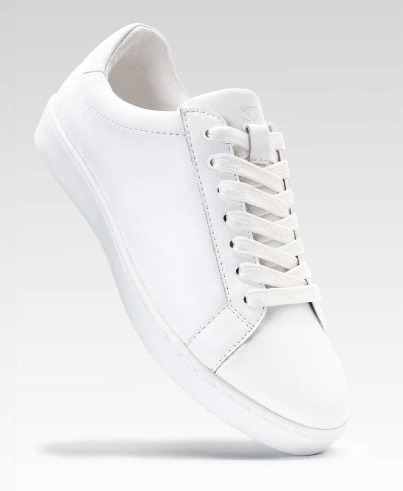 Laad het plaatje in de Viewer, Suny 7025 Sneaker Dames Nappa leer Wit
