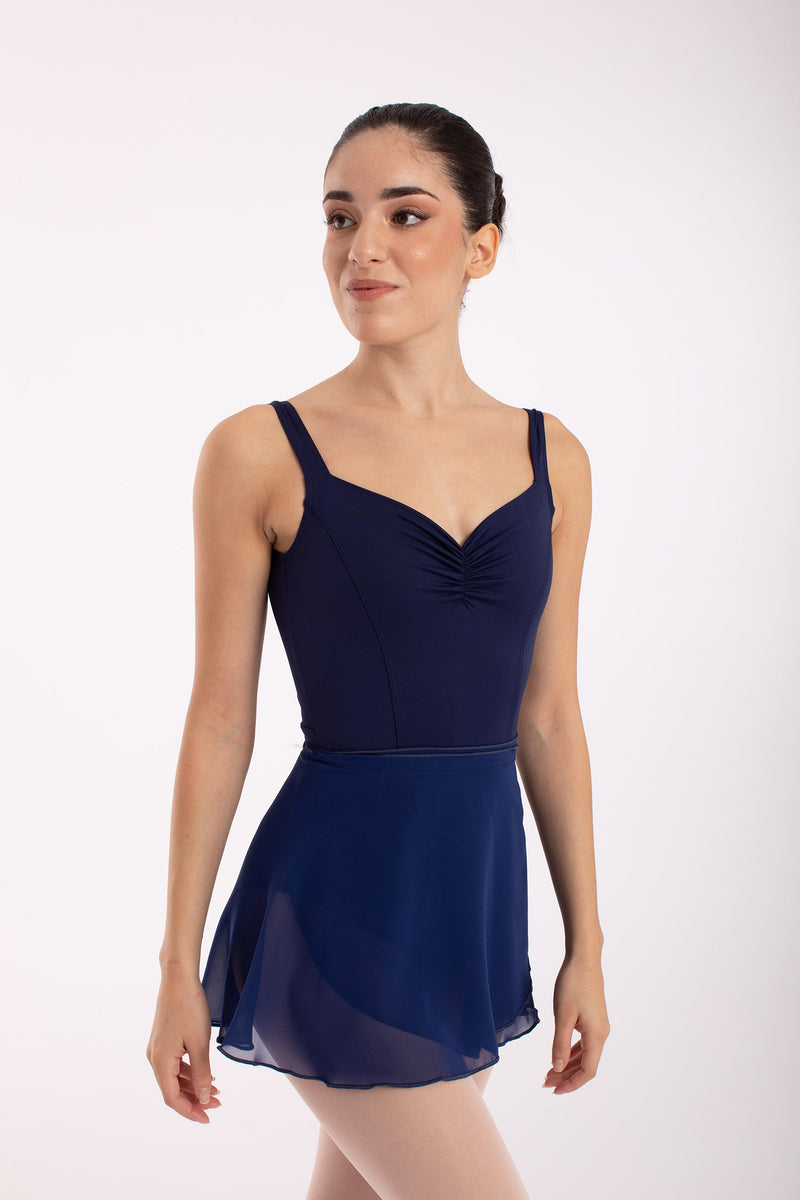 Laad het plaatje in de Viewer, 7555 Ballet Wikkelrokje Donker Blauw (Marino)