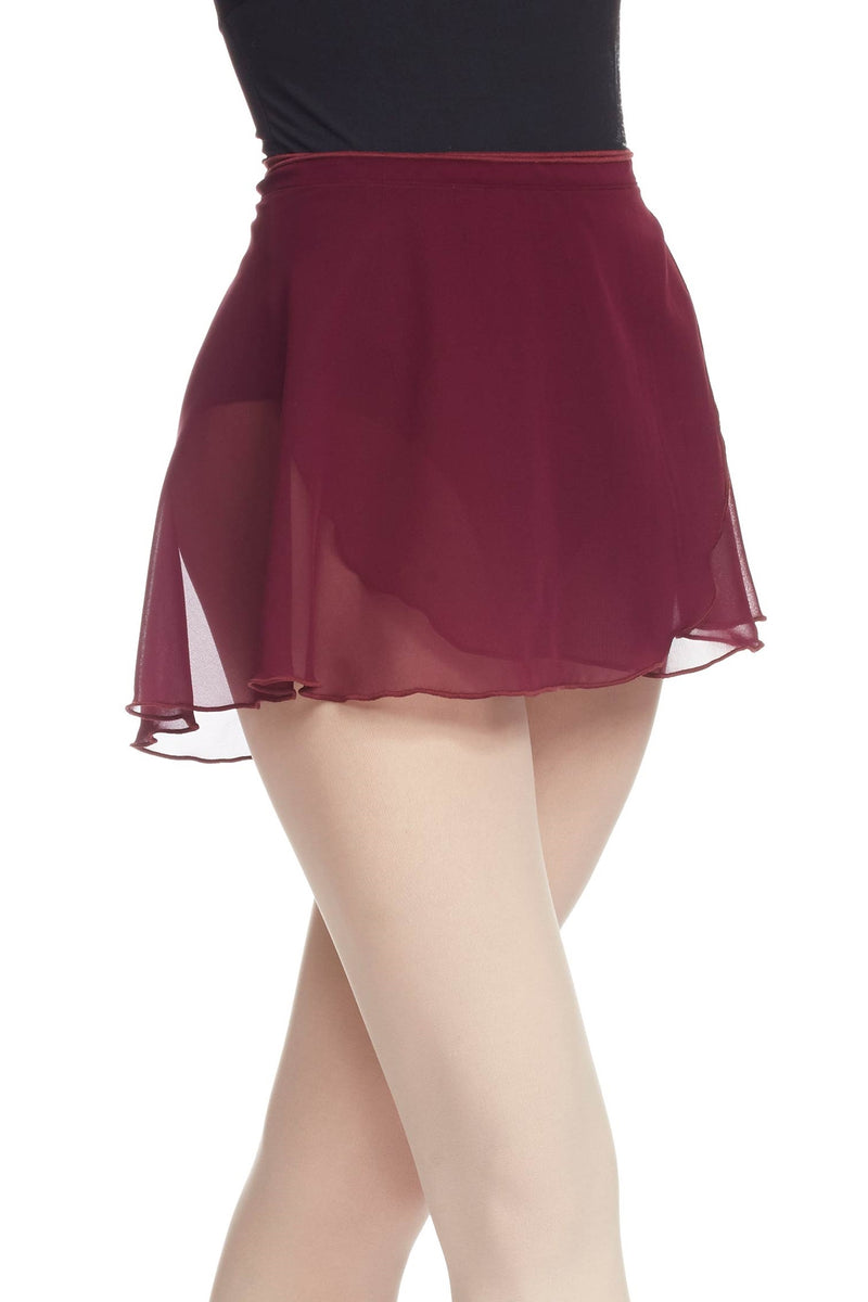 Laad het plaatje in de Viewer, 7555 Ballet Wikkelrokje Bordeaux Rood (Granata)