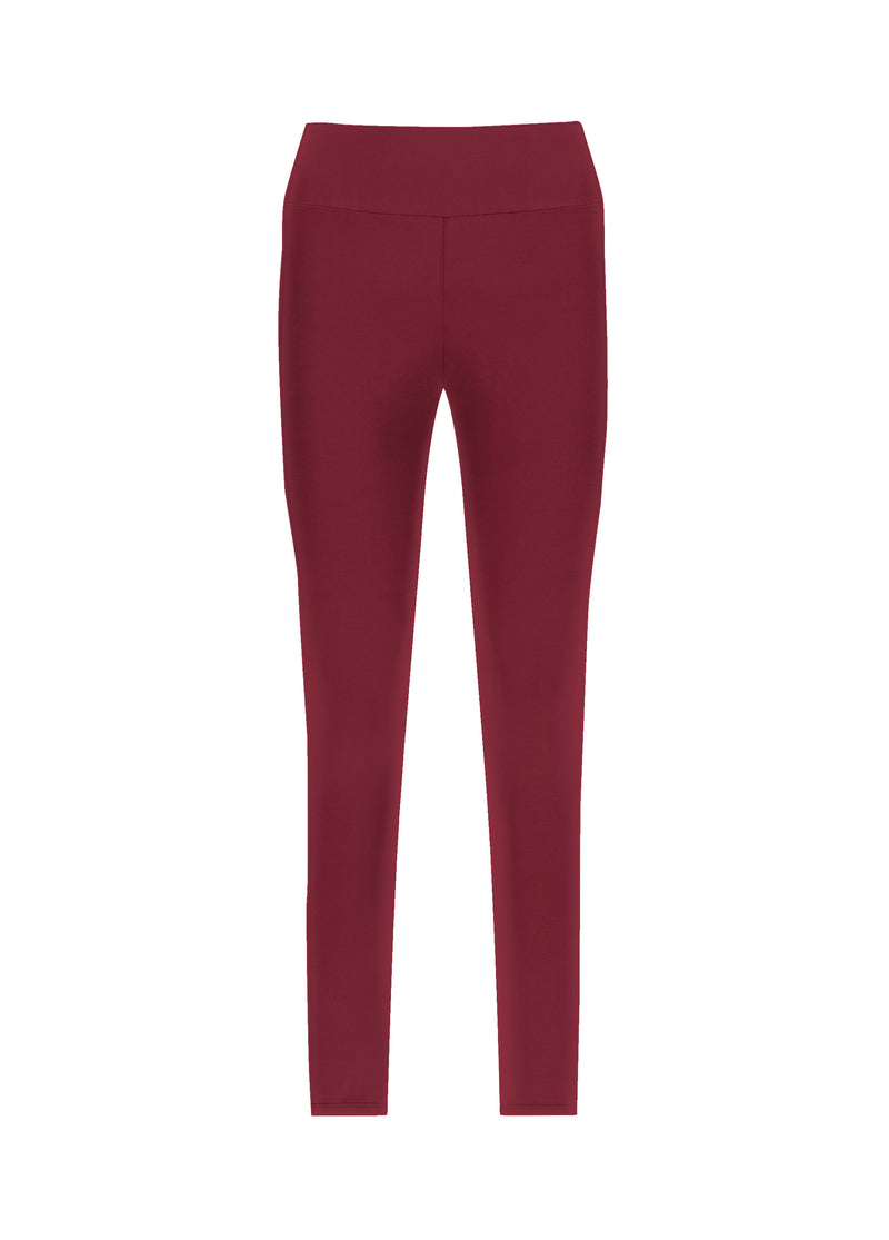 Laad het plaatje in de Viewer, A00155 Legging Hoge tailleband Rood