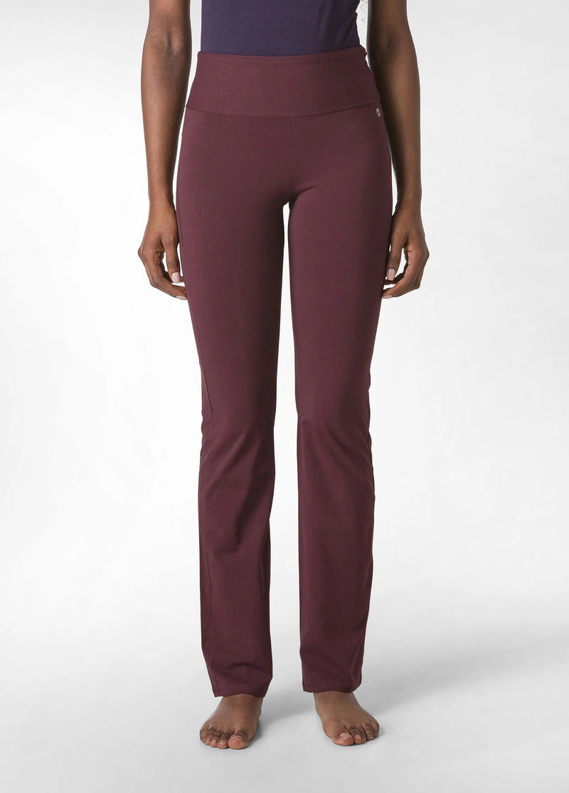 Laad het plaatje in de Viewer, A00166 Jazz Yoga Pant Bordeaux (Tibetan Red)