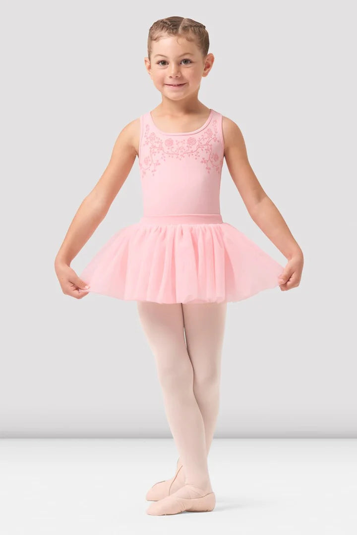 Laad het plaatje in de Viewer, CL0505 Leila Balletpakje met Tutu Zoet Pastel Roze (CDP)