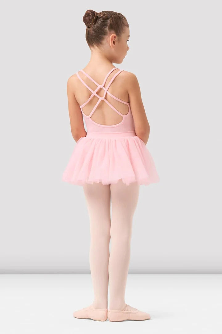 Laad het plaatje in de Viewer, CL0505 Leila Balletpakje met Tutu Zoet Pastel Roze (CDP)