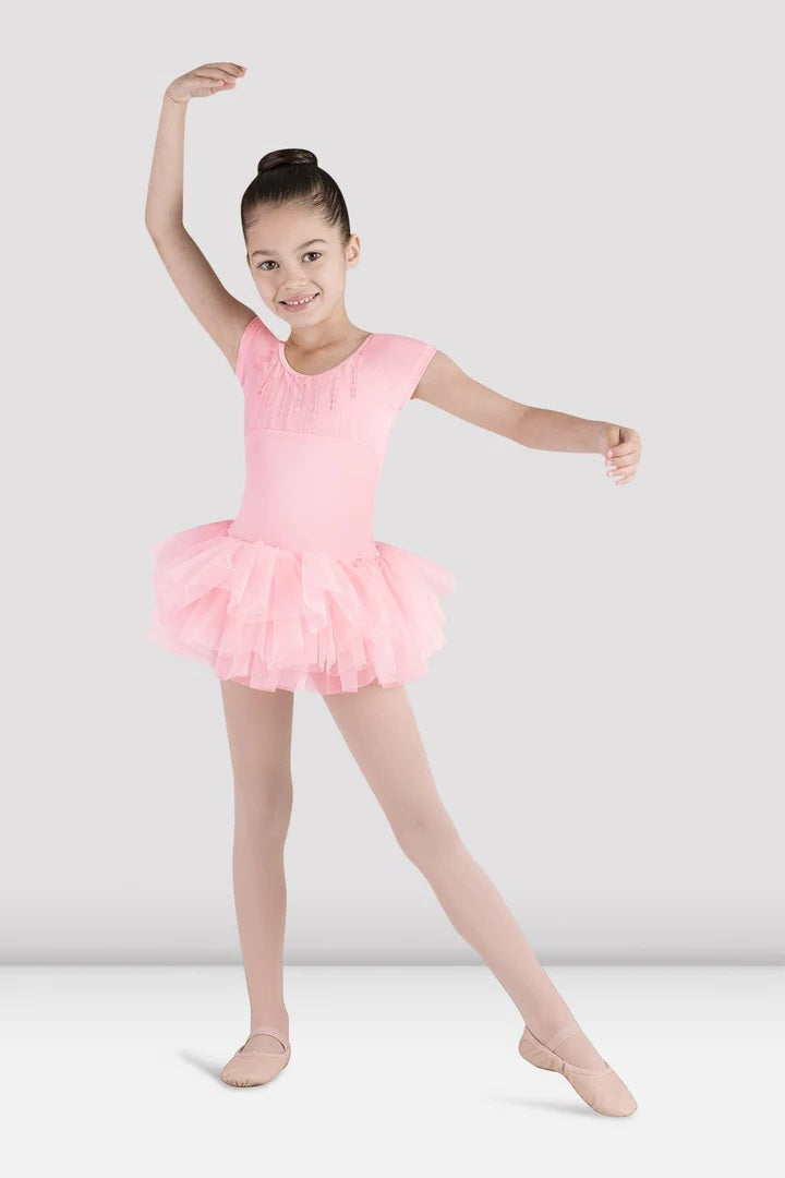 Laad het plaatje in de Viewer, CL8012 Ife Balletpakje met Tutu Zoet Pastel Roze (CDP)