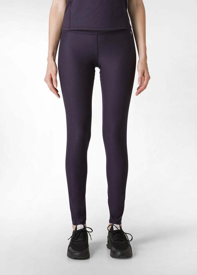 Laad het plaatje in de Viewer, D93016 Dans Yoga Legging Paars (Aubergine Viola)