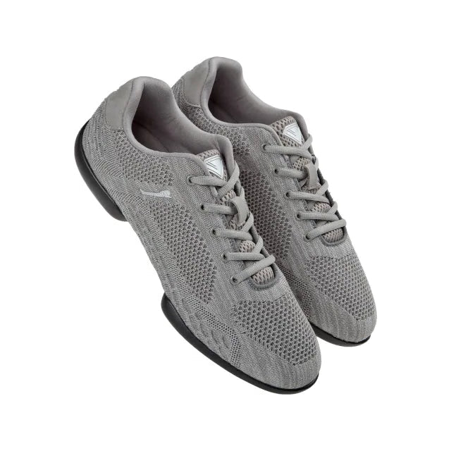 Laad het plaatje in de Viewer, 213-503-398 Danssneaker TUNE Grijs Unisex