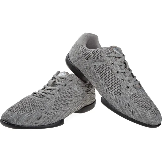 Laad het plaatje in de Viewer, 213-503-398 Danssneaker TUNE Grijs Unisex