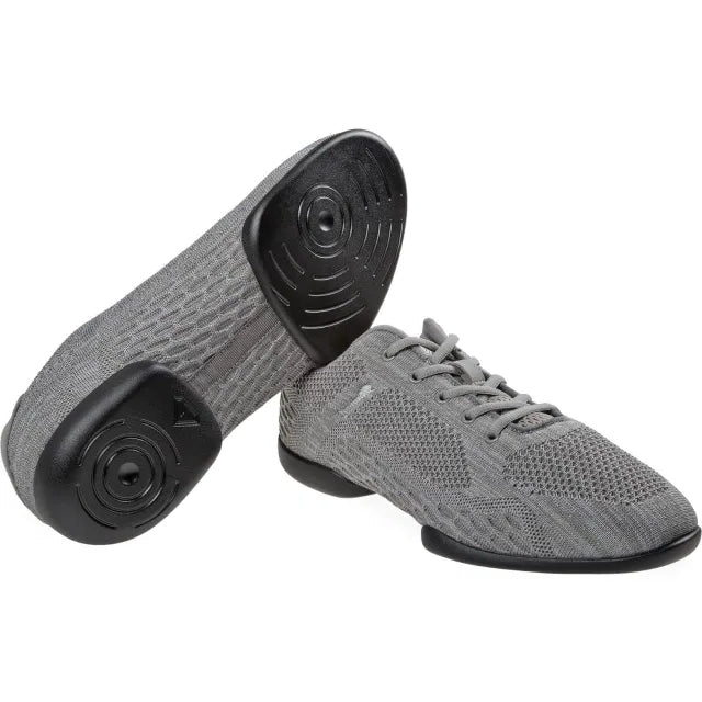 Laad het plaatje in de Viewer, 213-503-398 Danssneaker TUNE Grijs Unisex